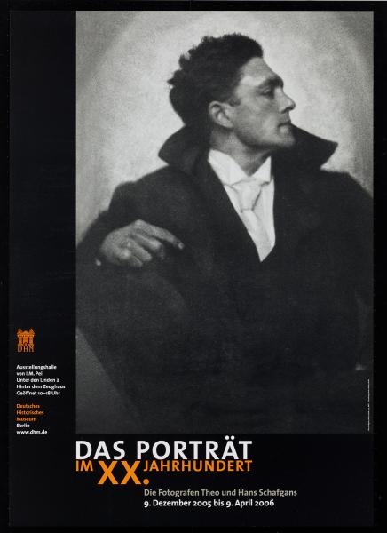Das Porträt im XX. Jahrhundert – Die Fotografen Theo und Hans Schafgans, Porträt Mann